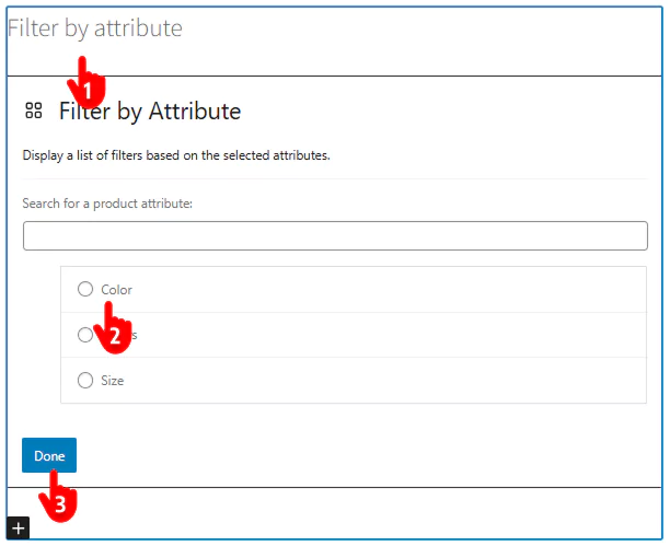 steps to add color filters 