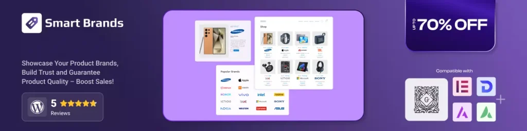 product brand showcase plugin