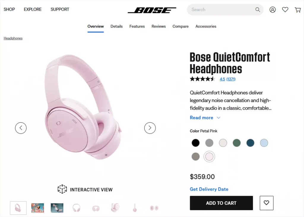 Bose Product Gallery