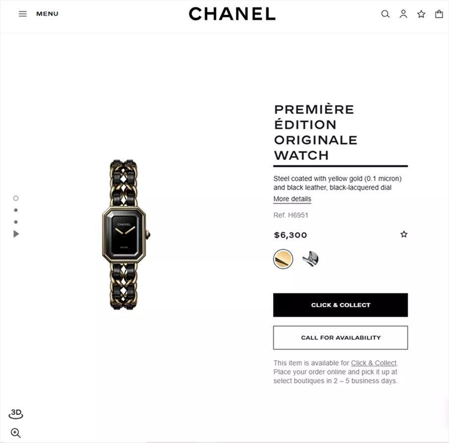 Chanel Product Gallery 
