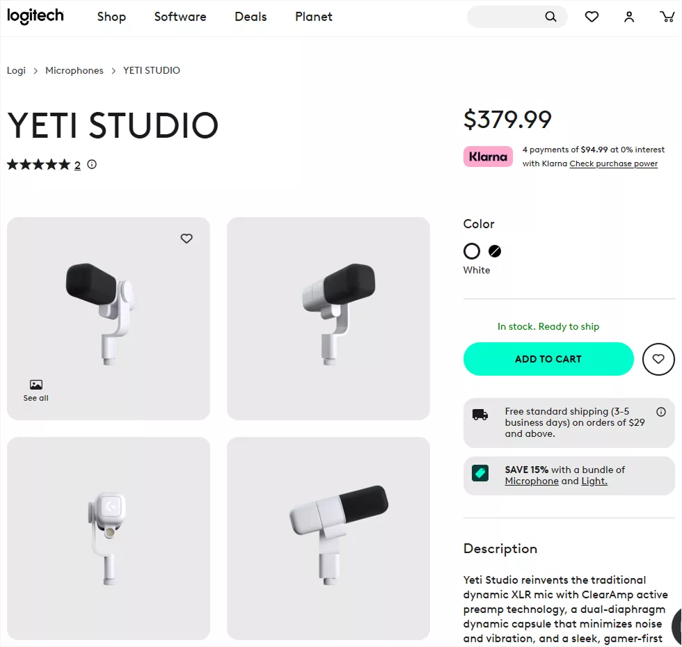 Logitech Product Gallery