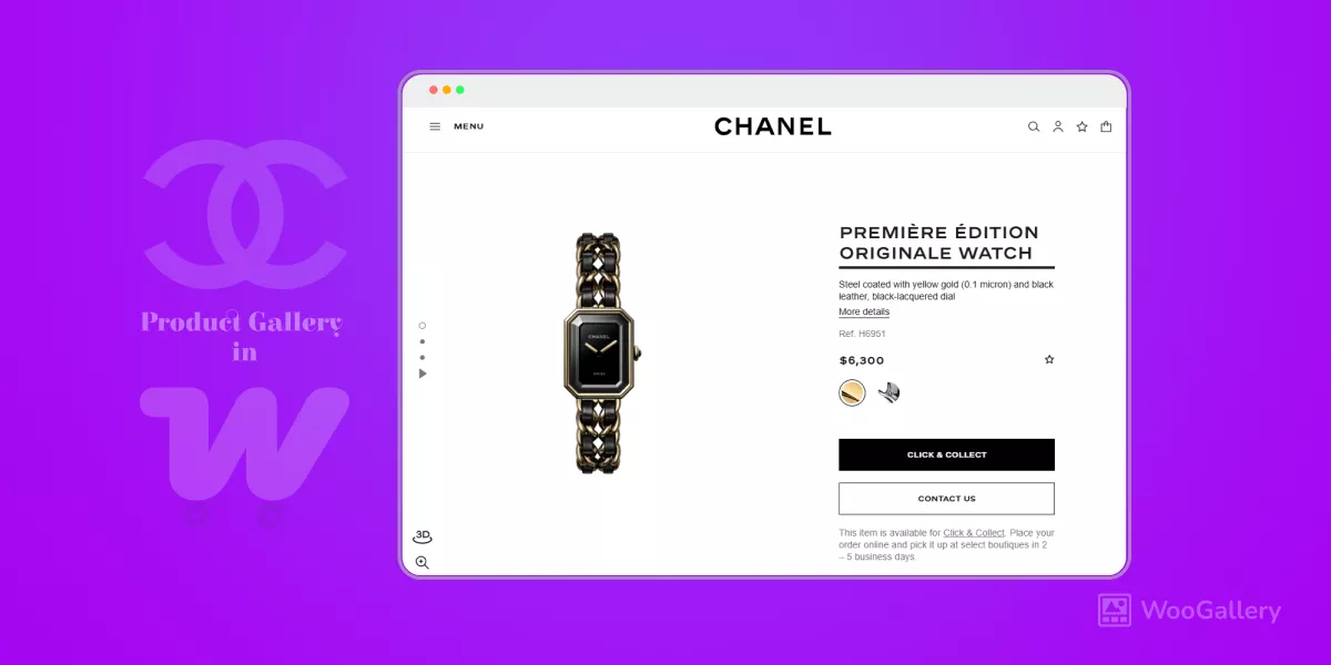 How to Make WooCommerce Product Galleries like Chanel